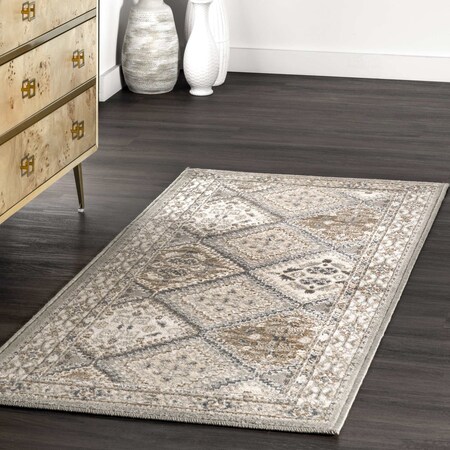 Nuloom Becca Traditional Tiled Area Rug 2ft 6in x 6ft OWMN04B-2606